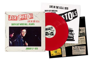 Sex Pistols - Live In The U.S.A. 1978 - South East Music Hall, Atlanta (Red Vinyl) {PRE-ORDER}