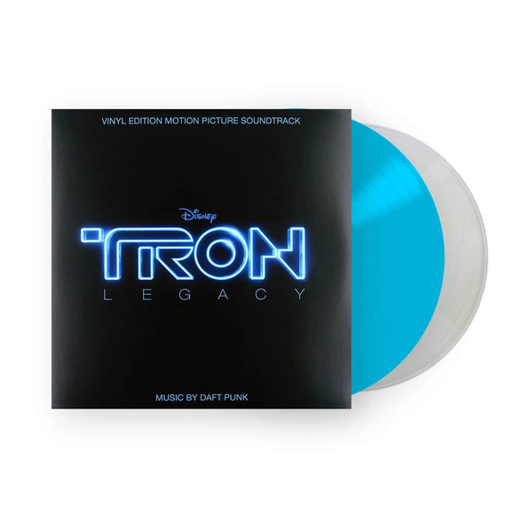 Daft Punk - TRON: Legacy Original Motion Picture Soundtrack (2LP Limited Edition Transparent Blue and Clear Vinyl)