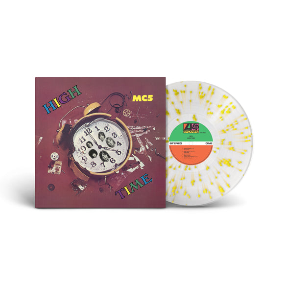 MC5 - High Time (Rocktober 2023 Clear / Yellow Splatter Vinyl)