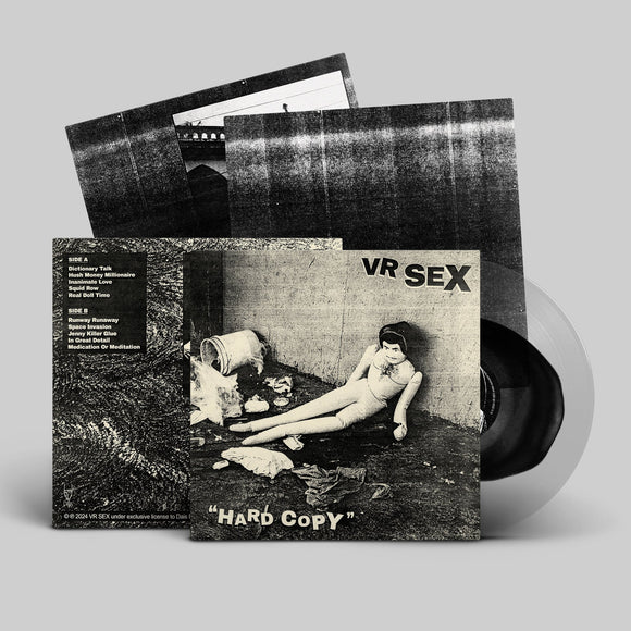 VR Sex – Hard Copy (Black in Clear Vinyl)