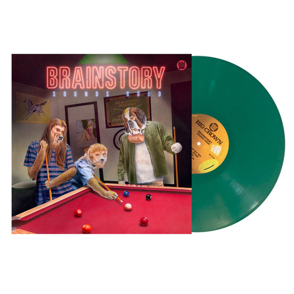 Brainstory - Sounds Good (Green Felt Colored Vinyl)