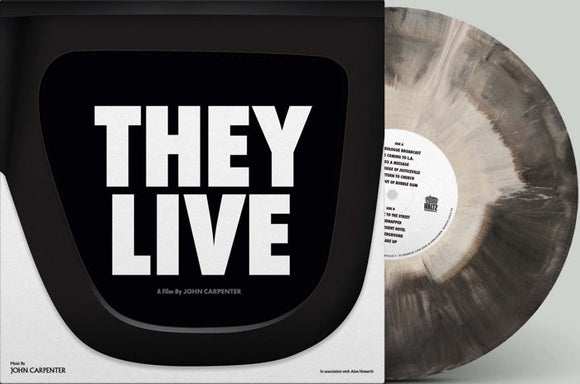 John Carpenter, Alan Howarth – They Live (Black & White Galaxy Colored Vinyl)