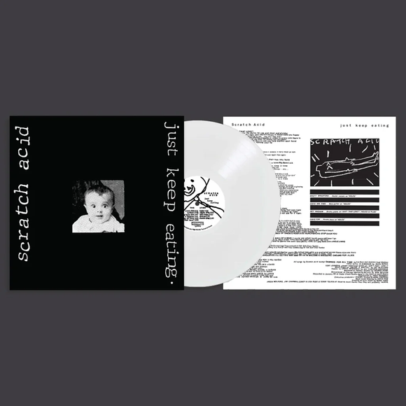 Scratch Acid - Just Keep Eating (White Vinyl)