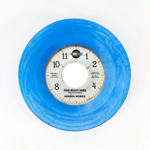 Kendra Morris -  Album art Fine Right Here / Birthday Song (Blue Frosting 7" Single)