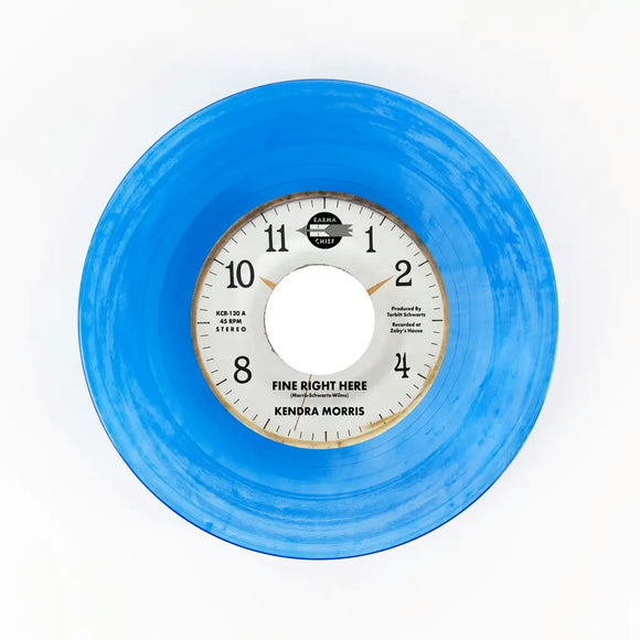 Kendra Morris -  Album art Fine Right Here / Birthday Song (Blue Frosting 7