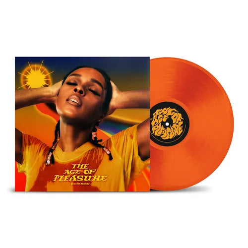 Janelle Monae - The Age Of Pleasure (Indie Exclusive, Limited Edition Orange Crush Vinyl w/ Alternate Cover)