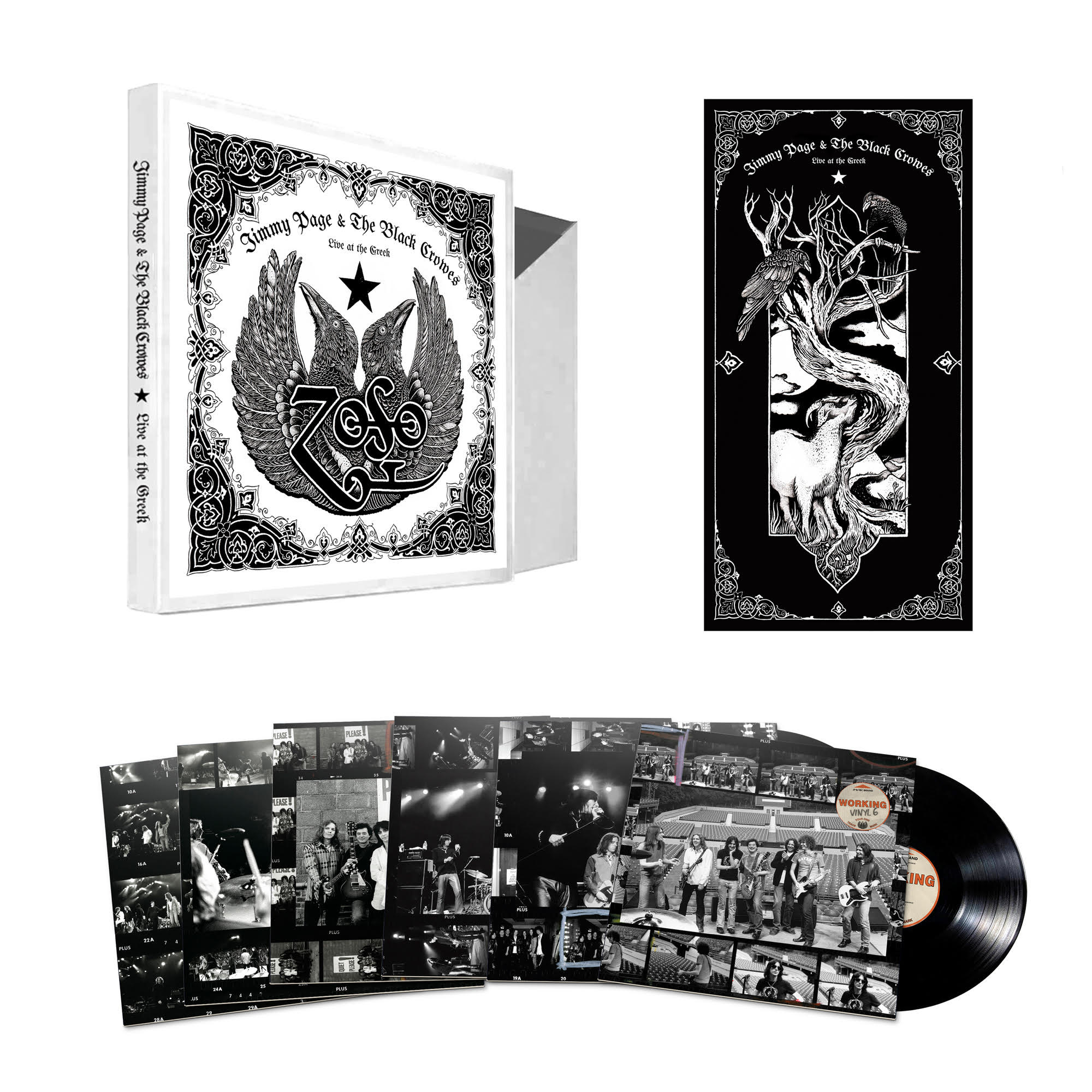 Jimmy Page & The Black Crowes - Live At The Greek - New 6 LP