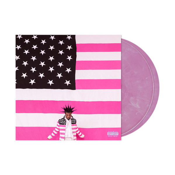 Lil Uzi Vert ピンク星条旗フーディ M 海外限定 新品 Lil Uzi - Vert Pink Tape (Indie Exclusive, Limited Edition 2LP