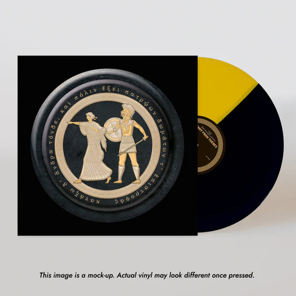 The Mountain Goats - Jenny From Thebes (Limited Edition Yellow & Black Merge Peak Vinyl)