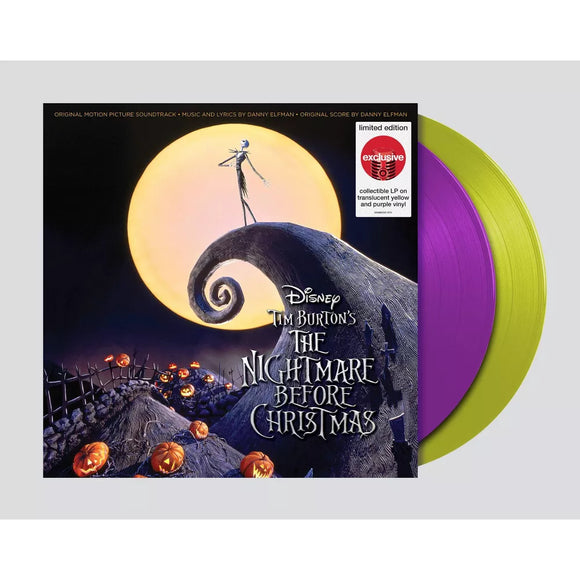 Nightmare Before Christmas - Original Motion Picture Soundtrack (2LP Limited Edition Translucent Yellow and Purple Vinyl)