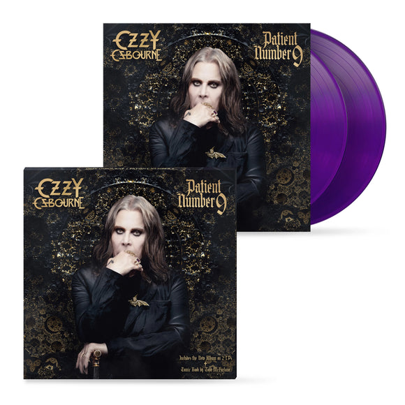 Ozzy Osbourne - Patient Number 9 (Indie Exclusive, Limited Edition Crystal Violet Vinyl + Todd McFarlane Comic Book)