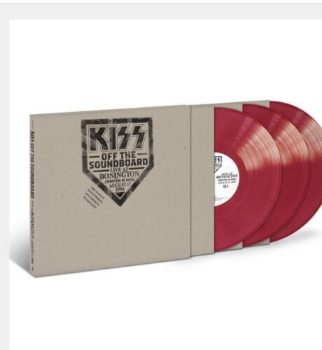 KISS - Kiss Off The Soundboard: Live At Donington 1996 (3LP Red Vinyl)