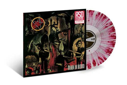 Slayer - Reign In Blood (RSD Essential, Clear w/Red Splatter Vinyl) {PRE-ORDER}