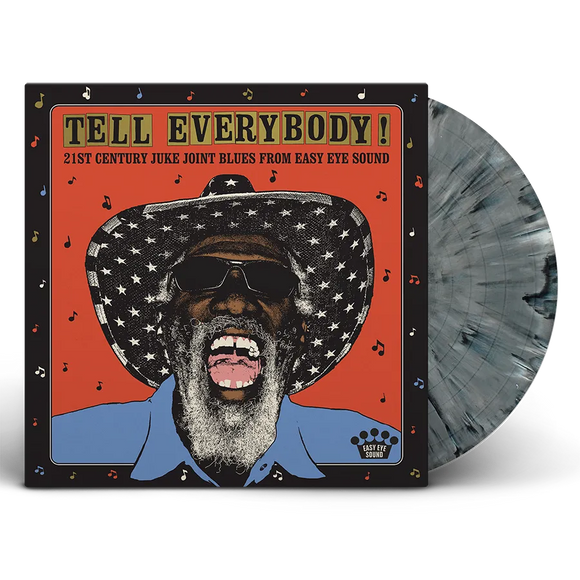 Various Artists - Tell Everybody! 21st Century Juke Joint Blues From Easy Eye Sound (Indie Exclusive, Limited Edition Gray Marble Vinyl)