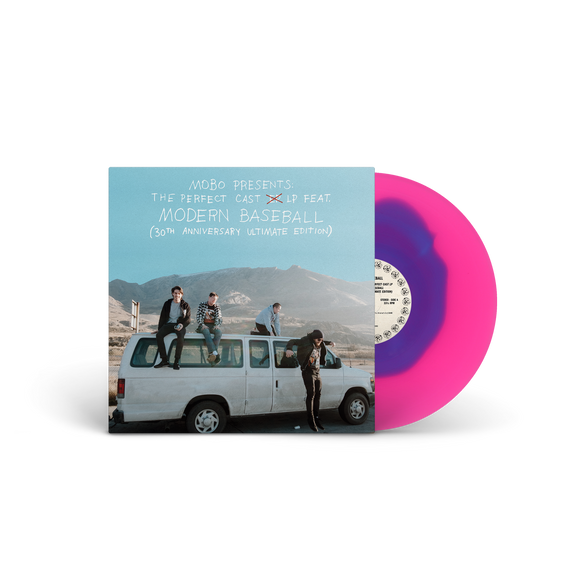Modern Baseball - MOBO Presents: The Perfect Cast LP feat. Modern Baseball (Pink & Blue Vinyl)