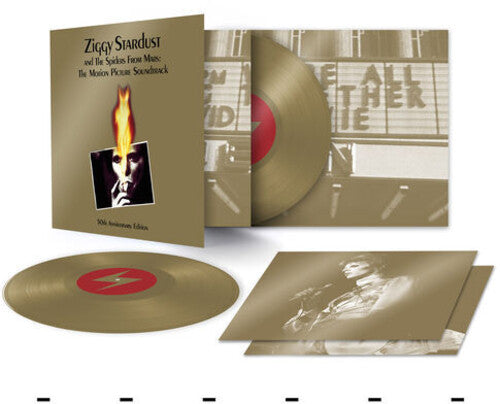 David Bowie - Ziggy Stardust and The Spiders From Mars: The Motion Picture Soundtrack (50th Anniversary Edition) (2LP Gold Vinyl)