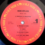 Bob Dylan : Real Live (LP, Album, RE)