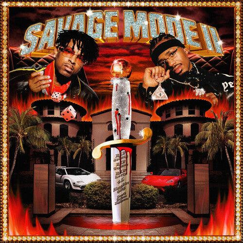 21 Savage & Metro Boomin - Savage Mode II (Translucent Red Vinyl) - Good Records To Go