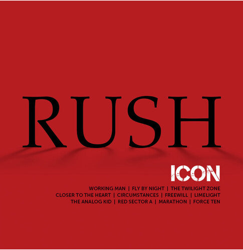 Rush - Icon (Clear Vinyl Import)