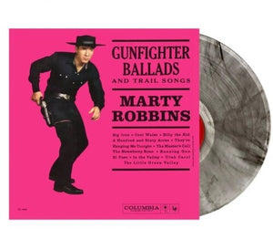 Marty Robbins - Sings Gunfighter Ballads and Trail Songs (CLEAR WITH BLACK "GUNSMOKE" SWIRL VINYL)