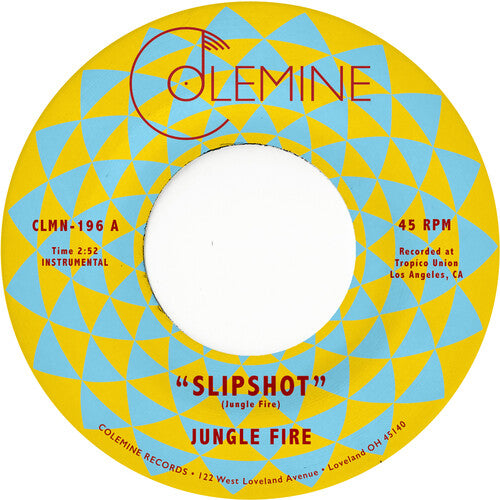 Jungle Fire - Slipshot (Transparent Red Vinyl 7