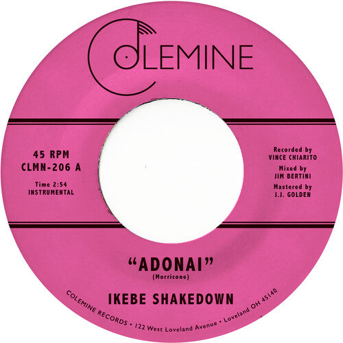 Ikebe Shakedown - Adonai (Transparent Blue Vinyl 7