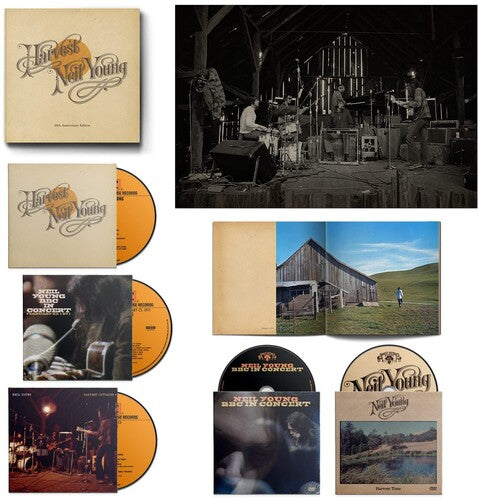Neil Young - Harvest (50th Anniversary Edition) (3 CD / 2 DVD Box Set)