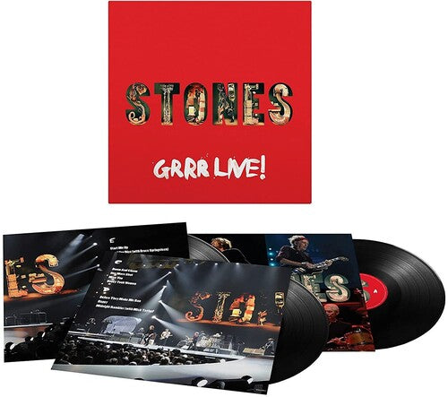 The Rolling Stones - GRRR Live! [Black Vinyl 3 LP]