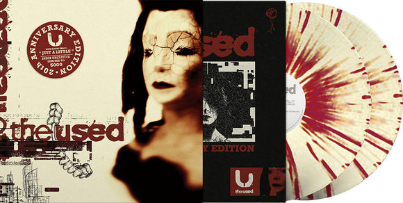 The Used - The Used (Indie Exclusive Milky Clear With Oxblood Splatter Vinyl 20th Anniversary Edition)