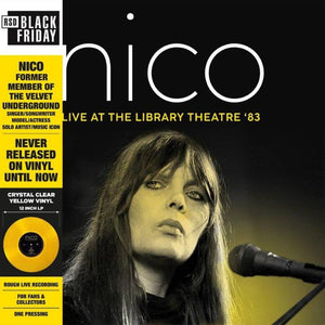 Nico - Live At The Library Theatre '83 (Clear Yellow Tint Color Vinyl)