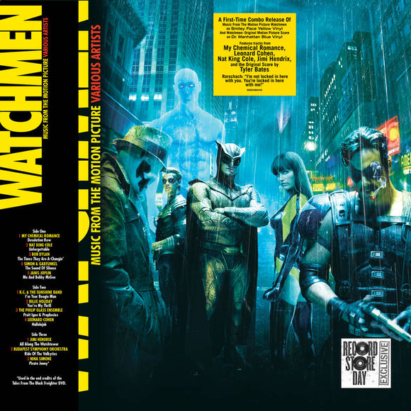 Tyler Bates and Various Artists   - Music from the Motion Picture Watchmen (3LP 