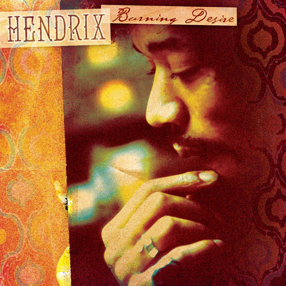 Jimi Hendrix  - Burning Desire (2LP Translucent Orange & Red Vinyl)