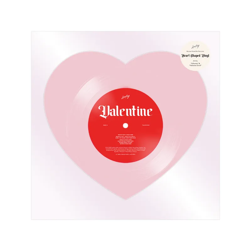 Laufey - Valentine (Heart Shaped Pink Vinyl) – Good Records To Go Laufey - Valentine (Heart Shaped Pink Vinyl) – Good Records To Go
