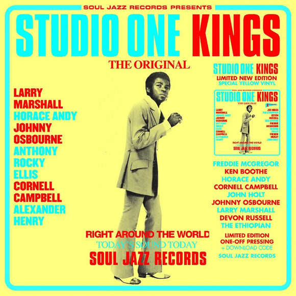 Various Artists   - Soul Jazz Records Presents STUDIO ONE KINGS (2LP)