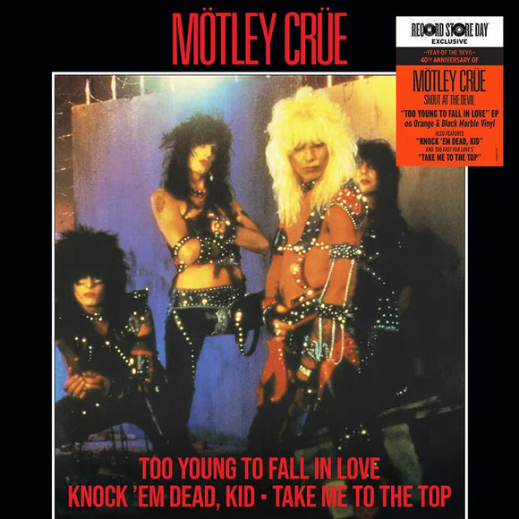 Motley Crue  - Too Young To Fall In Love 12