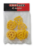 45 RPM Adapter - Pack of 12 - Good Records To Go
