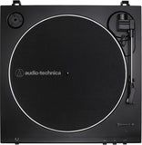 Audio Technica AT-LP60XBT-USB-BK Bluetooth Wireless USB Turntable - Fully Automatic - Belt Drive - Built-In Switchable Phono Preamp - USB Recording