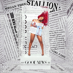 Megan Thee Stallion – Good News (Cloudy Blue Clear Vinyl)
