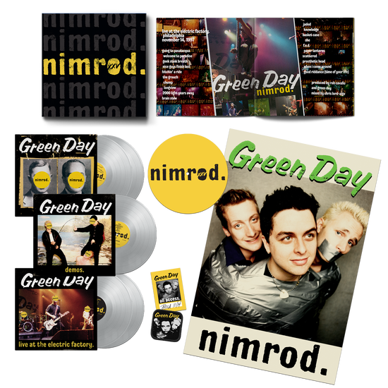 Green Day - Nimrod (25th Anniversary Edition Silver Vinyl Box Set)
