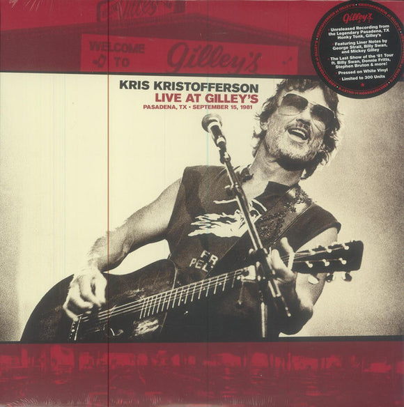 Kris Kristofferson - Live At Gilley's
