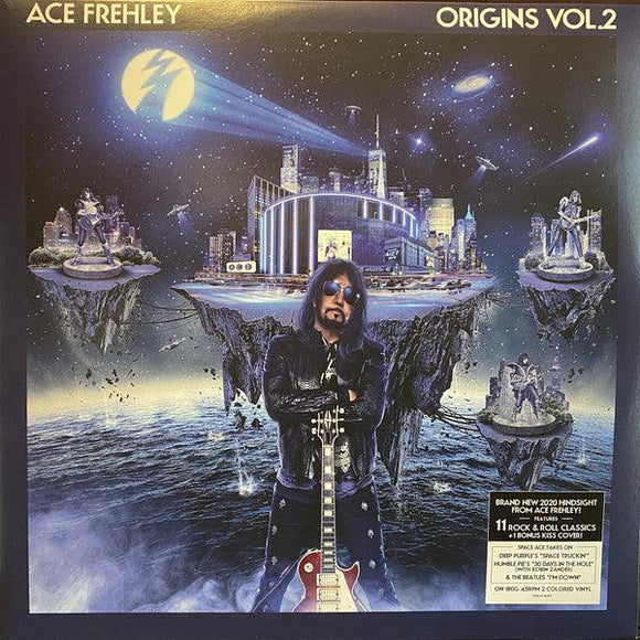 Ace Frehley - Origins Vol.2 (Indie Exclusive Blue & White Vinyl) - Good Records To Go