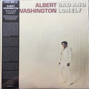 Albert Washington - Sad And Lonely - Good Records To Go