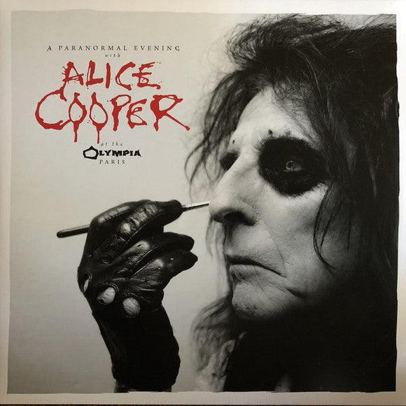 Alice Cooper - A Paranormal Evening With Alice Cooper At The Olympia Paris (2LP White & Red Translucent Vinyl) - Good Records To Go