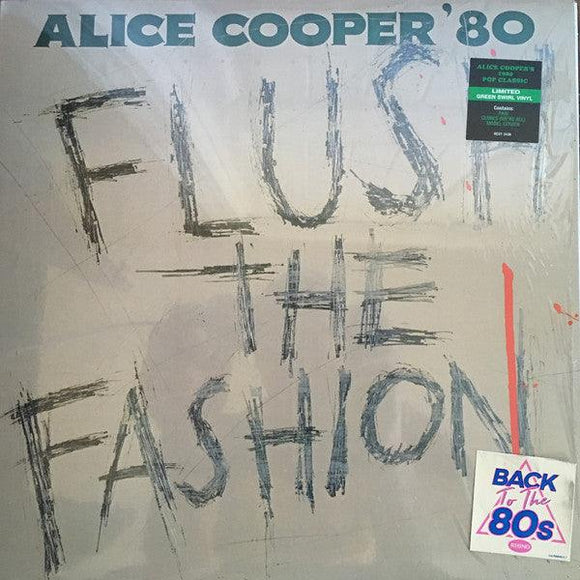 Alice Cooper - Flush The Fashion (Green Swirl Vinyl) - Good Records To Go