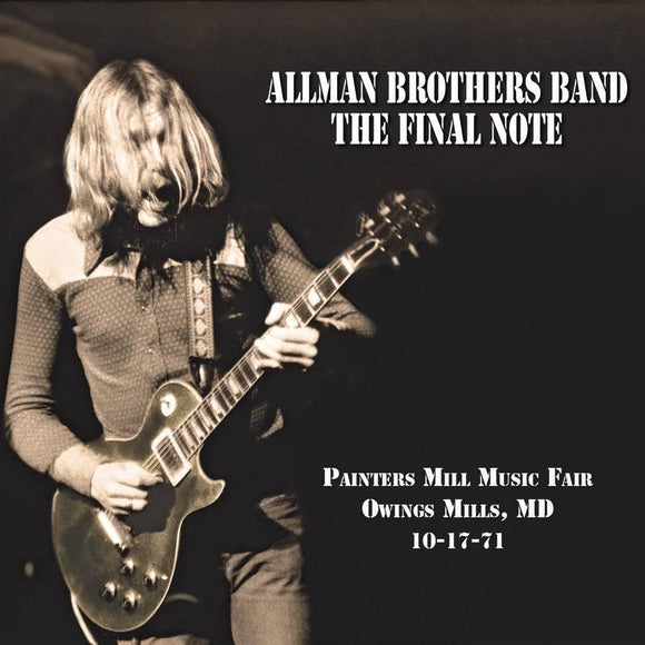 Allman Brothers Band   - The Final Note (2LP) - Good Records To Go