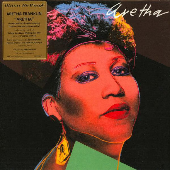 Aretha Franklin - Aretha (Music On Vinyl Limited Edition Of 2,000 Numbered Copies On Translucent Green Vinyl) - Good Records To Go