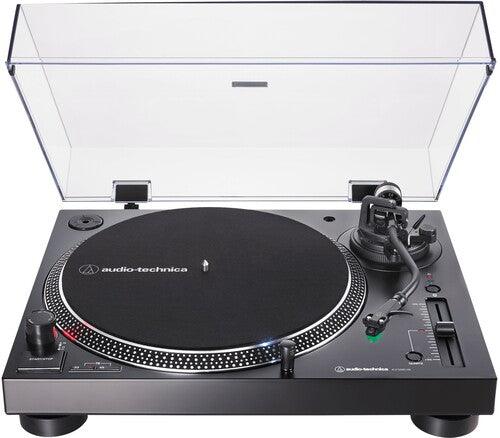 Audio Technica AT-LP120XBT-USB-BK Bluetooth Wireless Turntable USB - Direct Drive - Manual - With Built in Phono Preamp - Good Records To Go