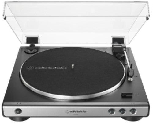 Audio Technica AT-LP60X-GM Fully Automatic Belt-Drive Turntable (Gun Metal) - Good Records To Go