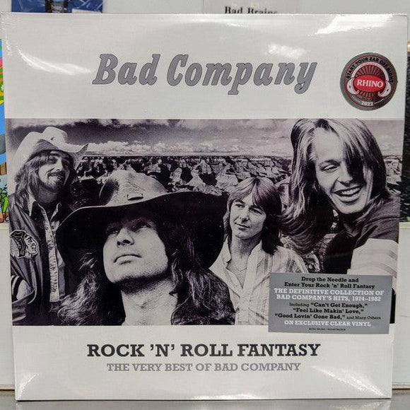 Bad Company - Rock 'n' Roll Fantasy The Very Best Of Bad Company (Clear Vinyl) - Good Records To Go
