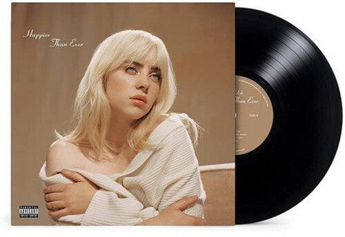 Billie Eilish - Happier Than Ever (2LP 100% Black Recycled Vinyl) - Good Records To Go